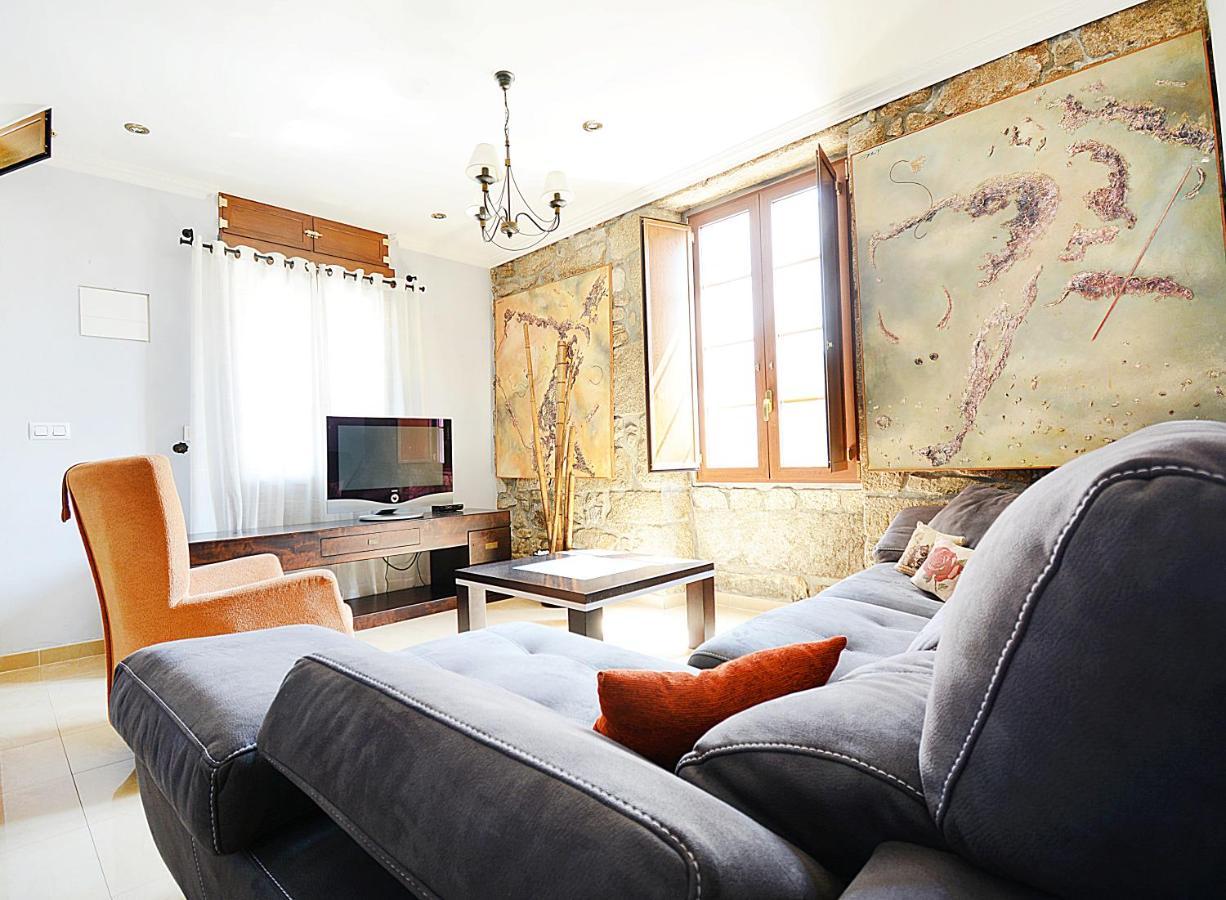 Galihost - Casa Con Precioso Jardin En Vilanova De Arousa Eksteriør billede